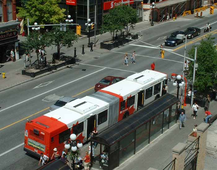 OC Transpo New Flyer D60LF articulated bus 6108